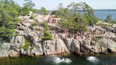 Zıplama, Killbear il park uçurum