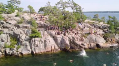 Zıplama, Killbear il park uçurum