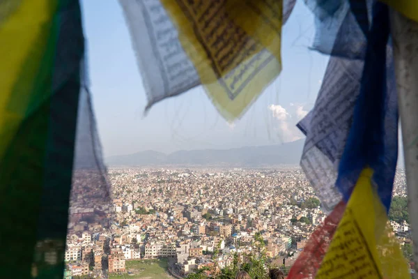 Nepal, Katmandu. Swayam bhunath tapınağı