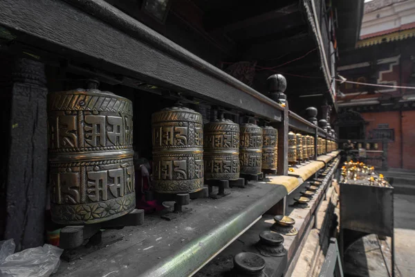 tapınak içinde, nepal katmandu