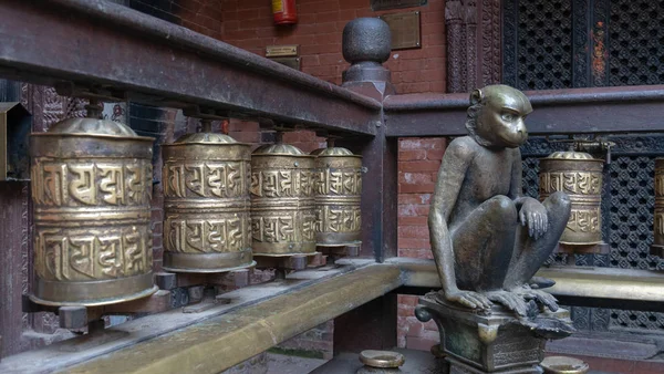 tapınak içinde, nepal katmandu