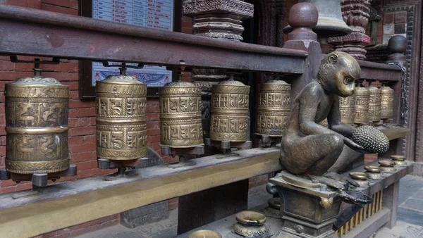 tapınak içinde, nepal katmandu