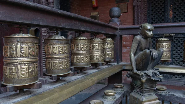 tapınak içinde, nepal katmandu