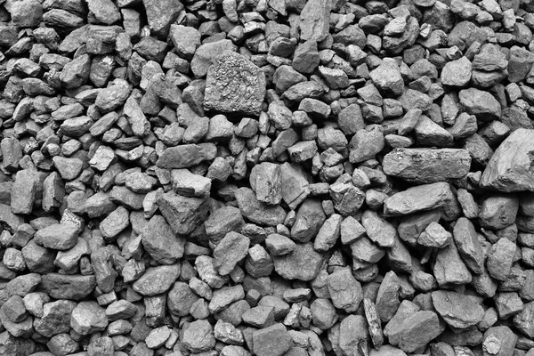 Steenkool Van Mijn Storting Zwarte Minerale Achtergrond Textuur — Stockfoto