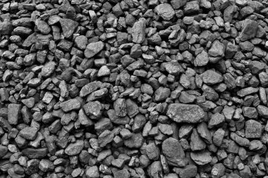 Siyah doğal kömür, kömür madeni arka plan, doku fotoğraf yığını