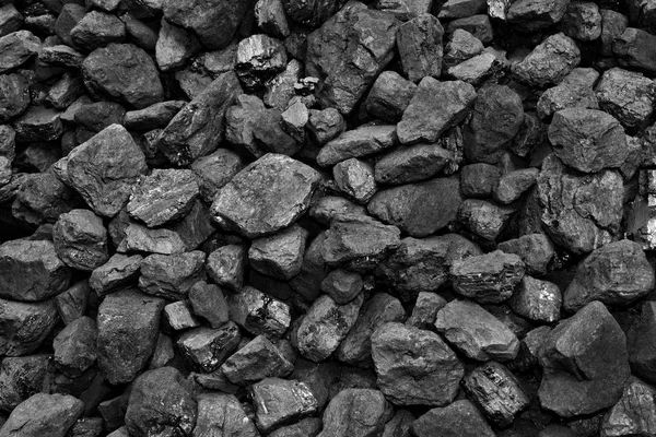 Charbon Gisement Minier Fond Minéral Noir Texture — Photo