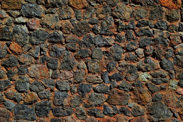 Parede Pedra Como Incrível Belo Fundo — Fotografia de Stock