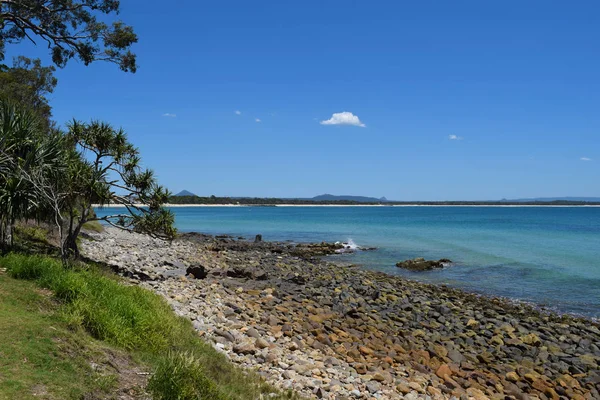 Eine erstaunliche Küste noosa Nationalpark — Stockfoto