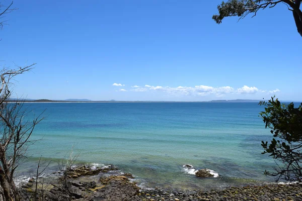 Niesamowity linia brzegowa Noosa National Park — Zdjęcie stockowe