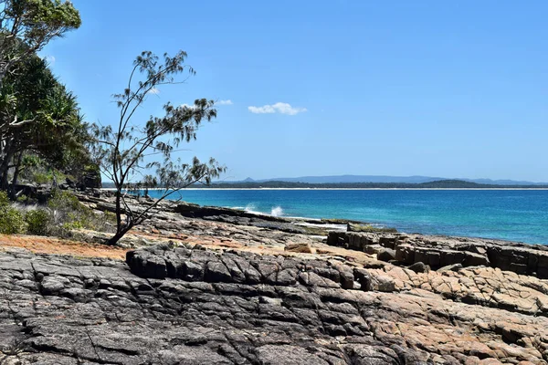 Eine erstaunliche Küste noosa Nationalpark — Stockfoto