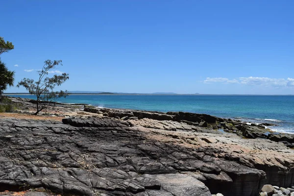 Um incrível litoral Parque Nacional Noosa — Fotografia de Stock