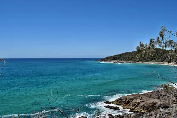 Una increíble costa Parque Nacional Noosa — Foto de Stock