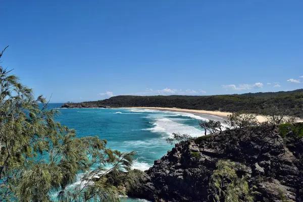 Noosa Milli Parkı 'nda Devil 's Kitchen — Stok fotoğraf