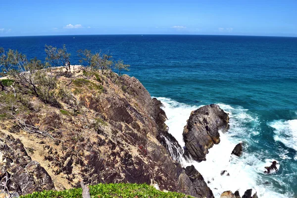 Devil 's Kitchen a Noosa nemzeti parkban — Stock Fotó