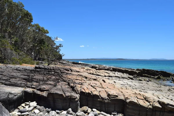 Una increíble costa Parque Nacional Noosa — Foto de Stock