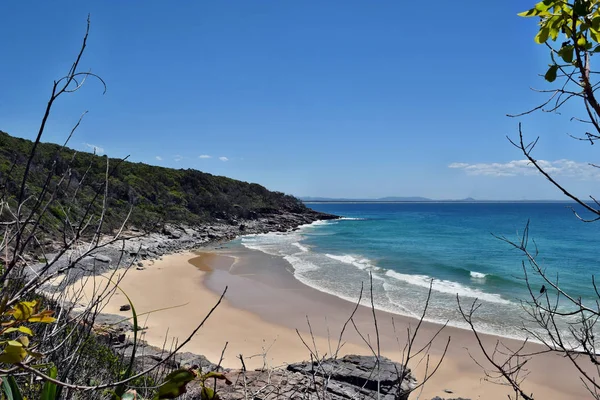 Um incrível litoral Parque Nacional Noosa — Fotografia de Stock