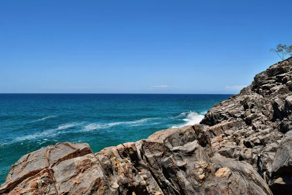 Niesamowity linia brzegowa Noosa National Park — Zdjęcie stockowe