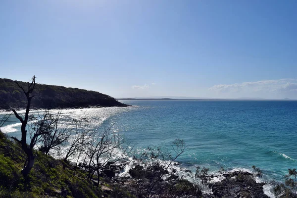 Una increíble costa Parque Nacional Noosa — Foto de Stock