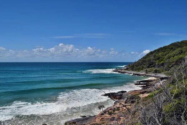 Um incrível litoral Parque Nacional Noosa — Fotografia de Stock