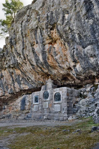 An amazing catholic christian monastery of Santuari de Lluc — Stock Photo, Image