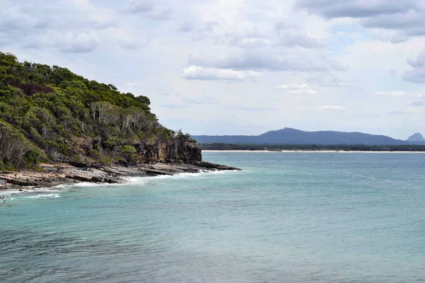 Um incrível litoral Parque Nacional Noosa — Fotografia de Stock