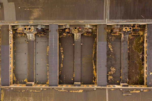 Vue de drone de l'ancienne usine — Photo