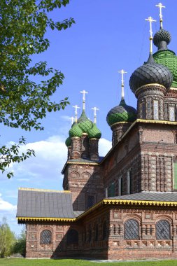 17. yüzyılda kafa kesme, John Baptist Yaroslavl, Rusya, şehir içinde tapınak inşa