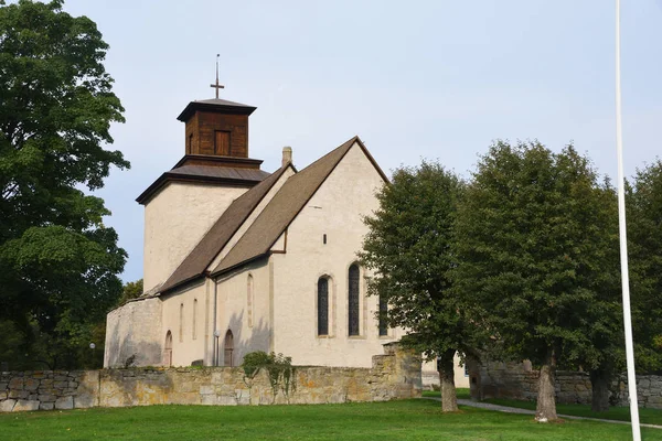 Igreja Vamlingbo Ilha Sueca Gotland — Fotografia de Stock