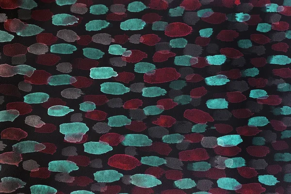 Neon soyut suluboya el boyası fırça dokuları. Fırça darbelerinden gelen renkli arkaplan