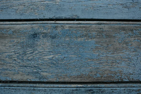 Fondo Marino Con Viejas Tablas Madera Azul — Foto de Stock