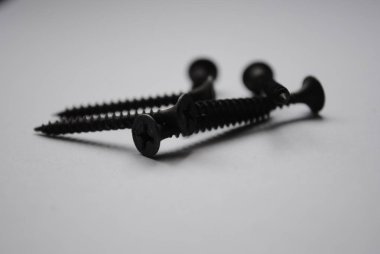 Tahta arka planda vidalar