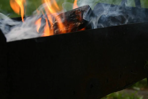 Cocinar Fuego —  Fotos de Stock