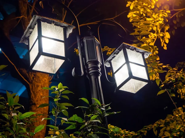 Luzes Rua Bangkok — Fotografia de Stock