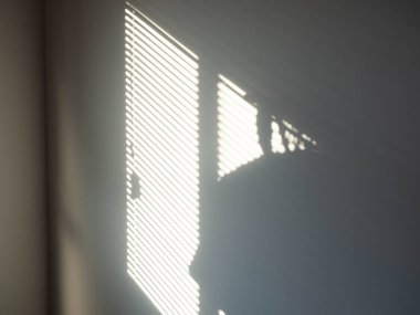 Duvarda güneş ışığı, Perde, malzeme rengi beyaz, arka plan, sabah, tuğla