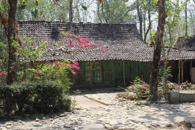 Yogyakarta Endonezya 'daki antik mataram Ratu Boko Sarayı