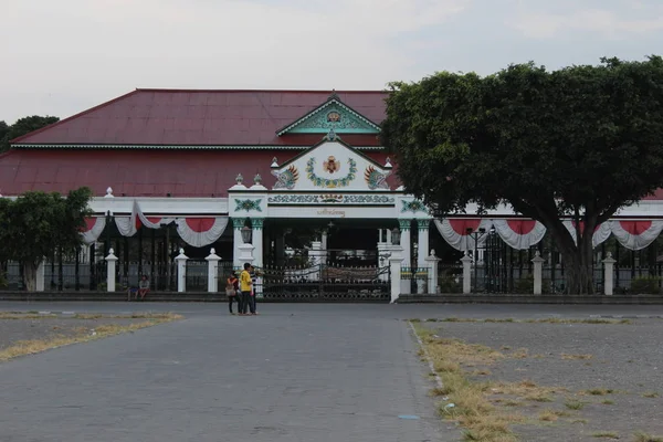 Palácio Yogyakarta Indonésia — Fotografia de Stock