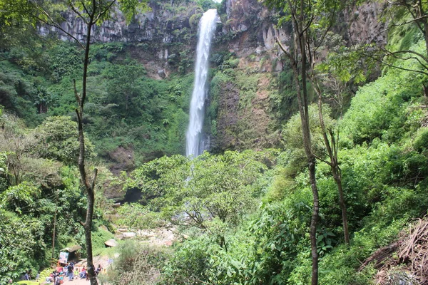 Coban Rondo Waterfall Malang East Java Indonesia — Stock Photo, Image