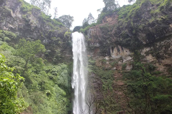 Coban Rondo Waterfall Malang East Java Indonesia — стокове фото