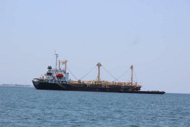 Endonezya 'daki liman atmosferi