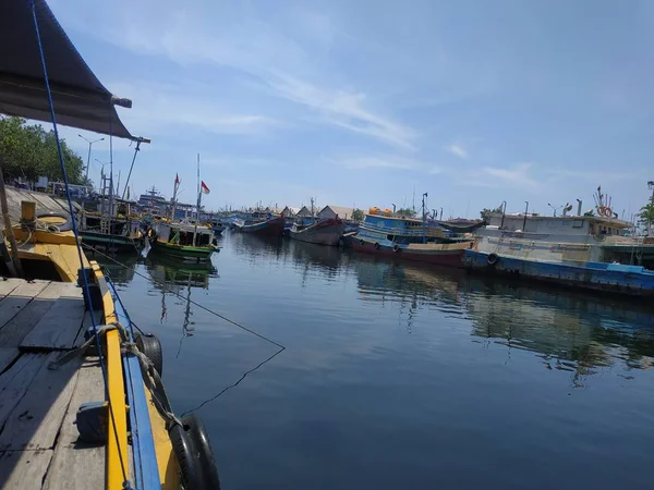 Mayangan Hafenatmosphäre Probolinggo Ostjava Indonesien — Stockfoto