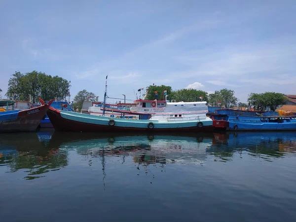 Mayangan Atmosfera Portuária Probolinggo Leste Java Indonésia — Fotografia de Stock