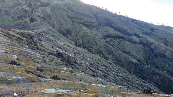 Belleza Del Monte Ijen Banyuwangi Bondowoso Indonesia —  Fotos de Stock