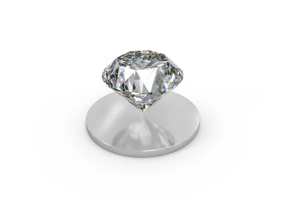 豪華なダイヤモンドの宝石、3d レンダリング — ストック写真