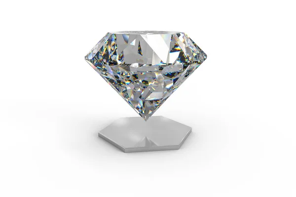 Jóia de diamante de luxo, renderização 3d — Fotografia de Stock