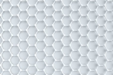 Altıgen eklem hatları, 3D Rendering