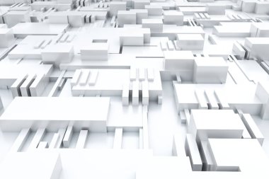 3D Rendering, küpler kurulu yapısı, devre arka plan