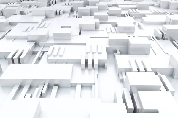 3D Rendering, küpler kurulu yapısı, devre arka plan — Stok fotoğraf