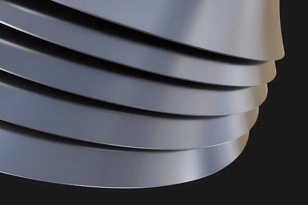 3D рендеринг, поверхность кривой и текстура фона — стоковое фото