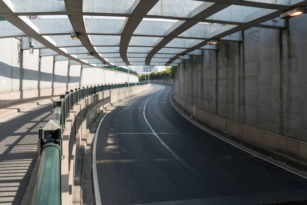 Die Passage in der Stadt, perspektivischer Hintergrund — Stockfoto