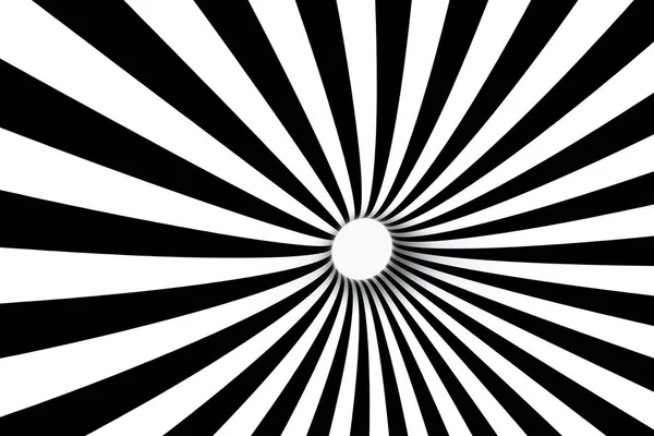 Rayas en blanco y negro, repetición de líneas, renderizado 3d — Foto de Stock